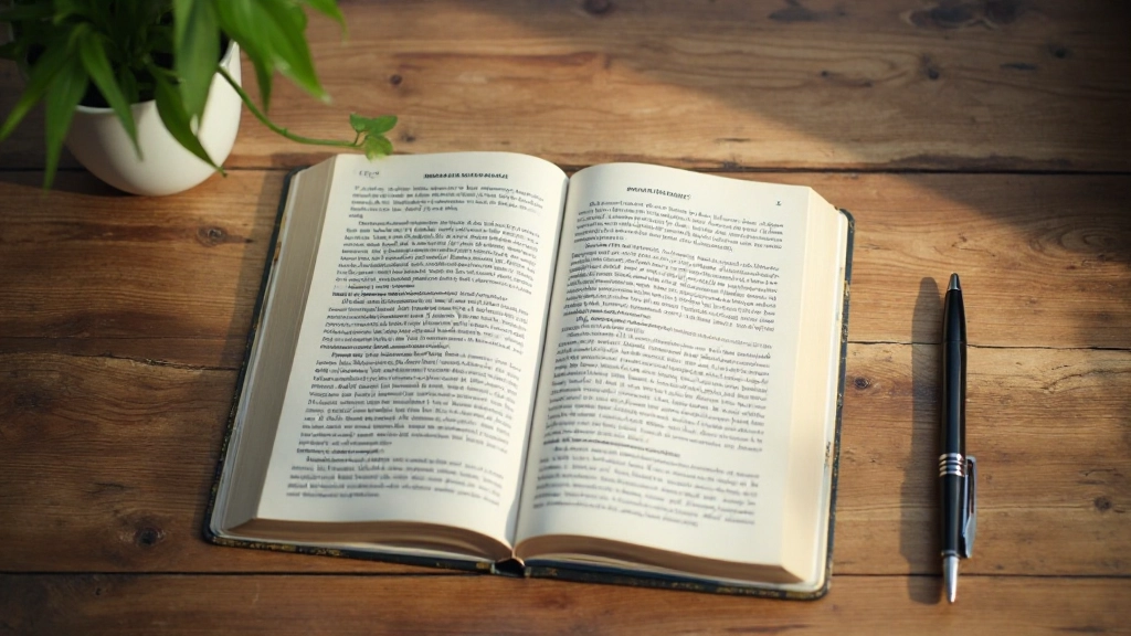 Leerboek Nederlands open op een bureau met notities en pen